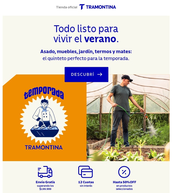 Todo listo para el verano